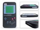 iPhone 4 / 4S Game Boy Retro Θήκη Σιλικόνης Μαύρο